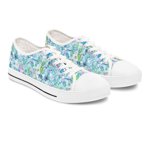 Lily Loves Nantucket Low-top Sneakers - Picture 1 of 10